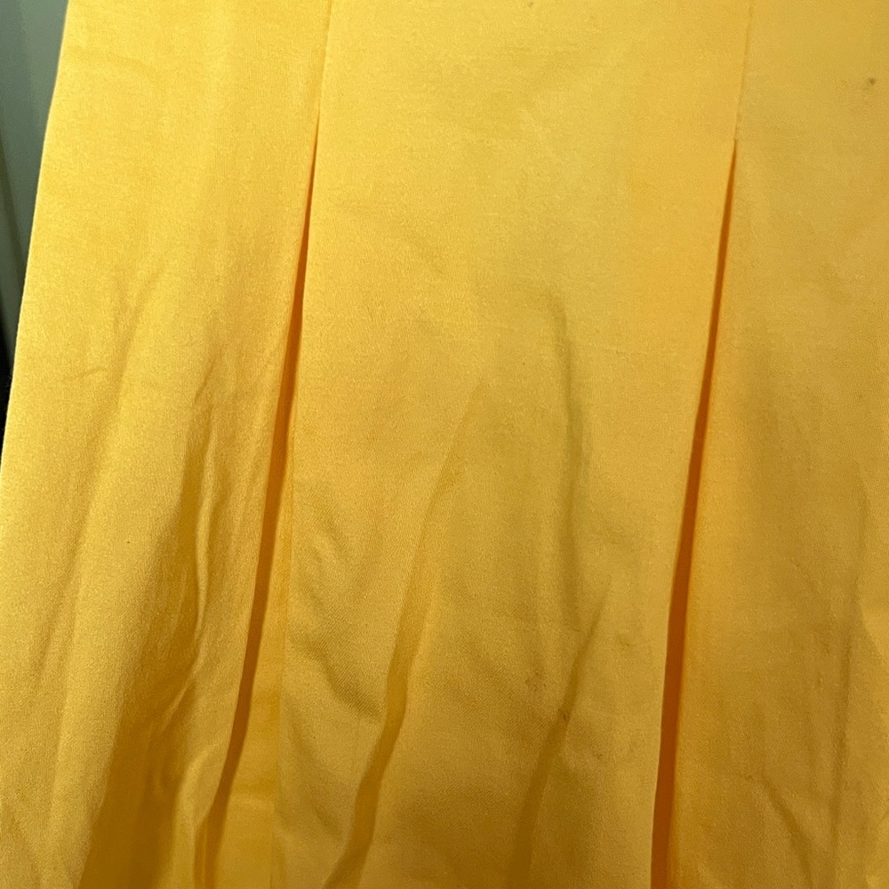 Calvin Klein Crisscross Dress in Sunny Yellow - Picture 5 of 7